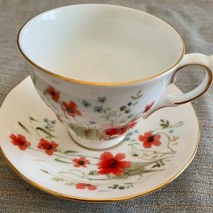 Tea cup and saucer from England